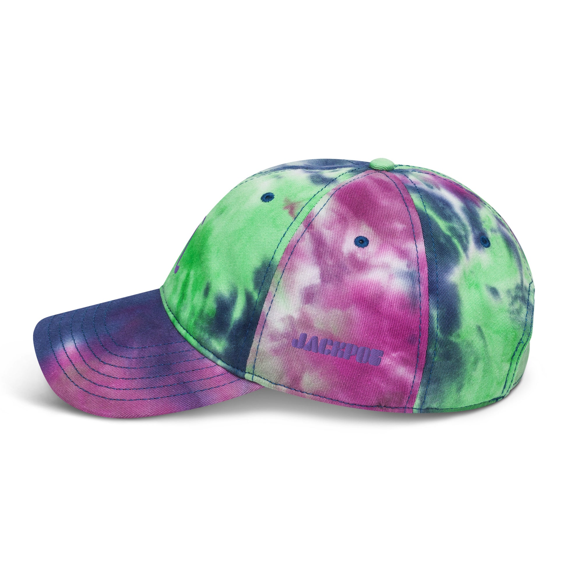 Tie Dye Jackpot Logo Hat